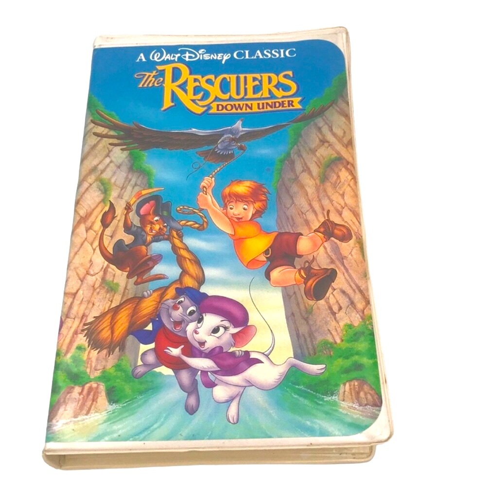 Disney Rescuers Down Under 📼 VHS